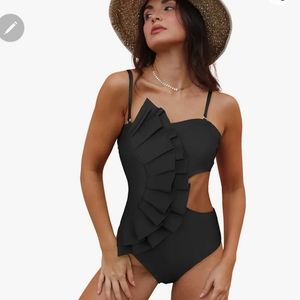 One Piece Black Swimsuit
